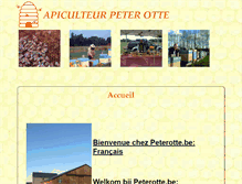 Tablet Screenshot of peterotte.be
